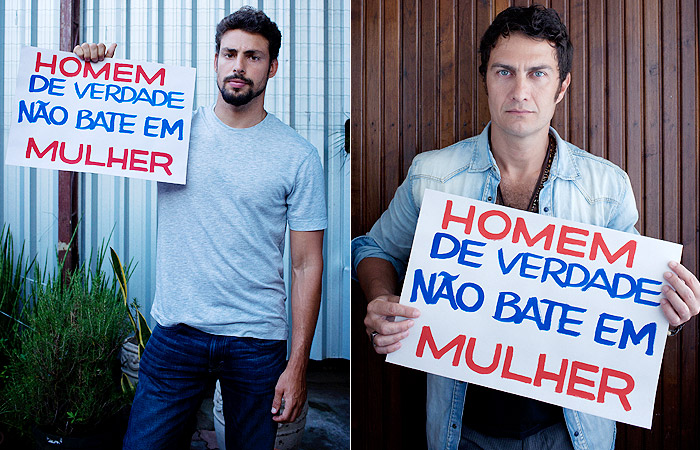 Cauã Reymond e Gabiel Braga Nunes estão entre os artistas que participam da campanha