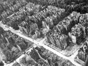 Hamburgo após bombardeios