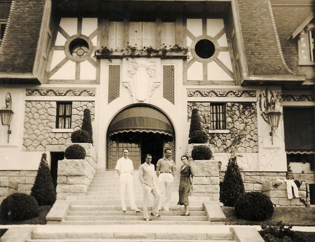 O Palácio de Brocoió em foto de 1933. (Fonte: Casa Vogue)