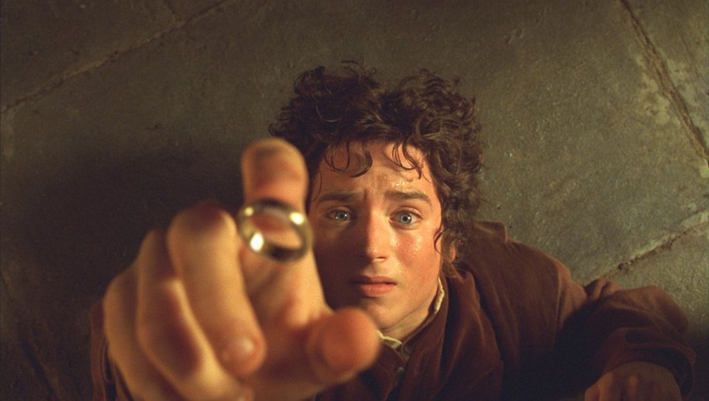 Elijah Wood portrays Hobbit Frodo in a scene from the film "The Lord of The Rings The Fellowship of The Ring" in this undated publicity photograph. The film received four Golden Globe nominations, including Best Drama Motion Picture, in Beverly Hills, California December 20, 2001.