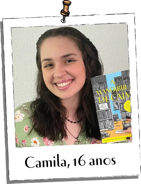 Polaroid de Camila del Rio, 16 anos - primeira a desvendar o mistério