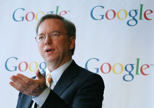 Ex-CEO do Google nas livrarias