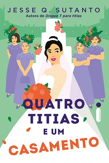 Capa do livro Quatro titias e um casamento