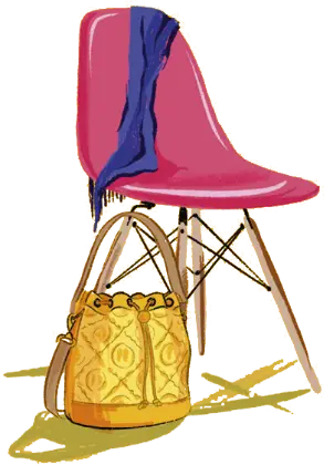 Desenho de uma cadeira